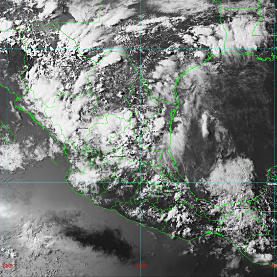 Frente frío 53 se aproxima a México. Foto: Conagua